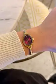 Jolie Oval Kasa Çelik Kordon Kadın Kol Saati 3