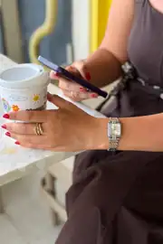 Leny Kare Kasa Çelik Kordon Kadın Kol Saati 2
