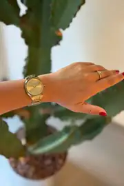Noe Yeni Sezon Gold Kadın Saat 4