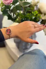 Clara Kare Kasa Çelik Kordon Kadın Kol Saati 4