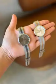 Alexa Yuvarlak Kasa Çelik Kordon Kadın Kol Saati 5