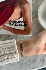Salva Yuvarlak Kasa Çelik Kordon Kadın Kol Saati 4
