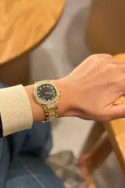 DanlaBilic Yuvarlak Kasa Çelik Kordon Kadın Kol Saati 3