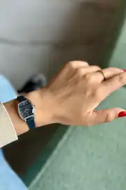 Jolie Kare Kasa Deri Kordon Kadın Kol Saati 6