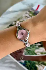 Tino Yuvarlak Kasa Çelik Kordon Kadın Kol Saati 2