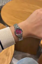 Katy Yuvarlak Kasa Çelik Kordon Kadın Kol Saati 7