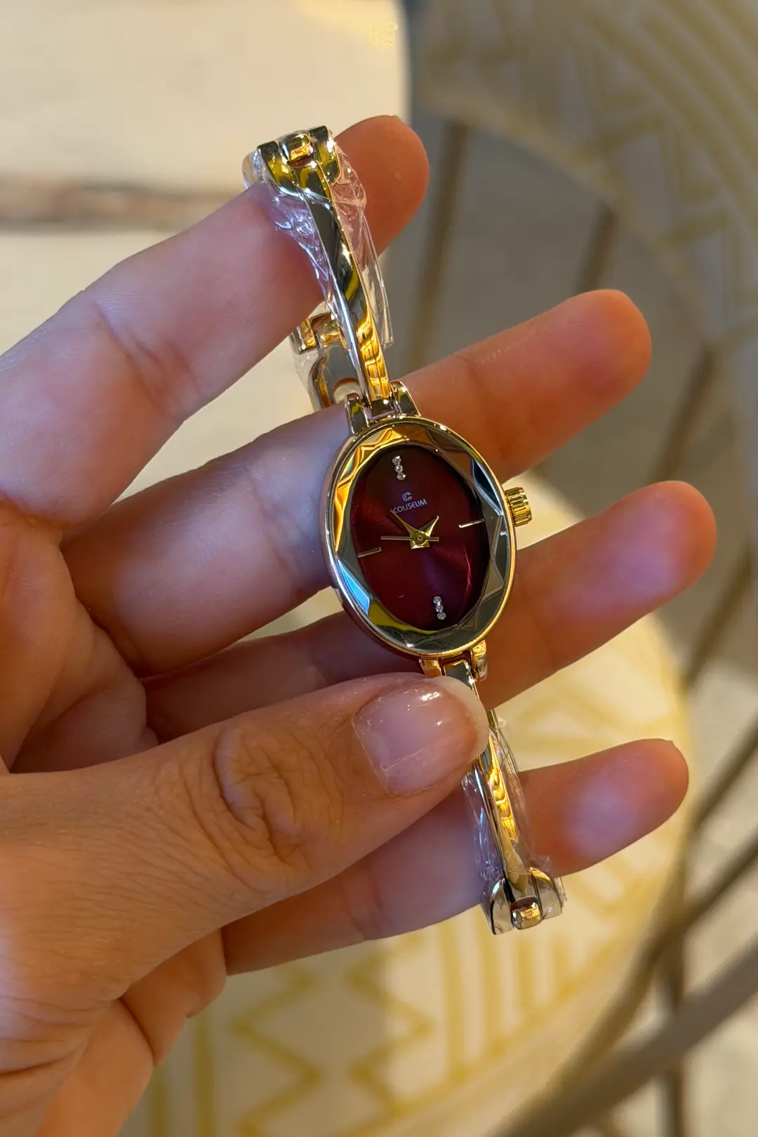 Jolie Oval Kasa Çelik Kordon Kadın Kol Saati 7
