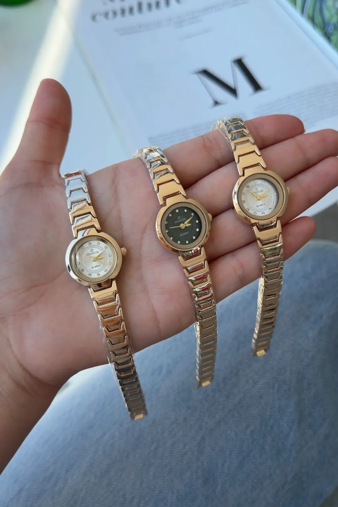 Valeron I Kadın Minimal Saat - Gold