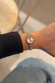 Colour Yuvarlak Kasa Çelik Kordon Kadın Kol Saati 1