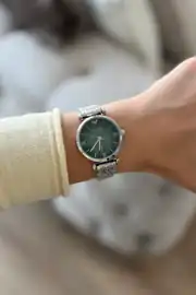 Mery Yuvarlak Kasa Çelik Kordon Kadın Kol Saati 2