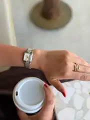Leny Kare Kasa Çelik Kordon Kadın Kol Saati 3