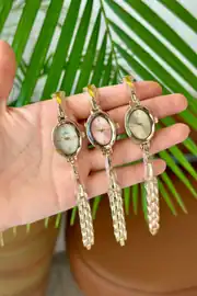 Lust Oval Kasa Çelik Kordon Kadın Kol Saati 5