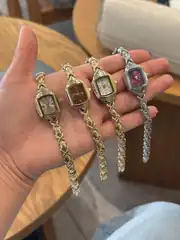Linda Kare Kasa Çelik Kordon Kadın Kol Saati 4