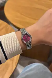 Katy Yuvarlak Kasa Çelik Kordon Kadın Kol Saati 4